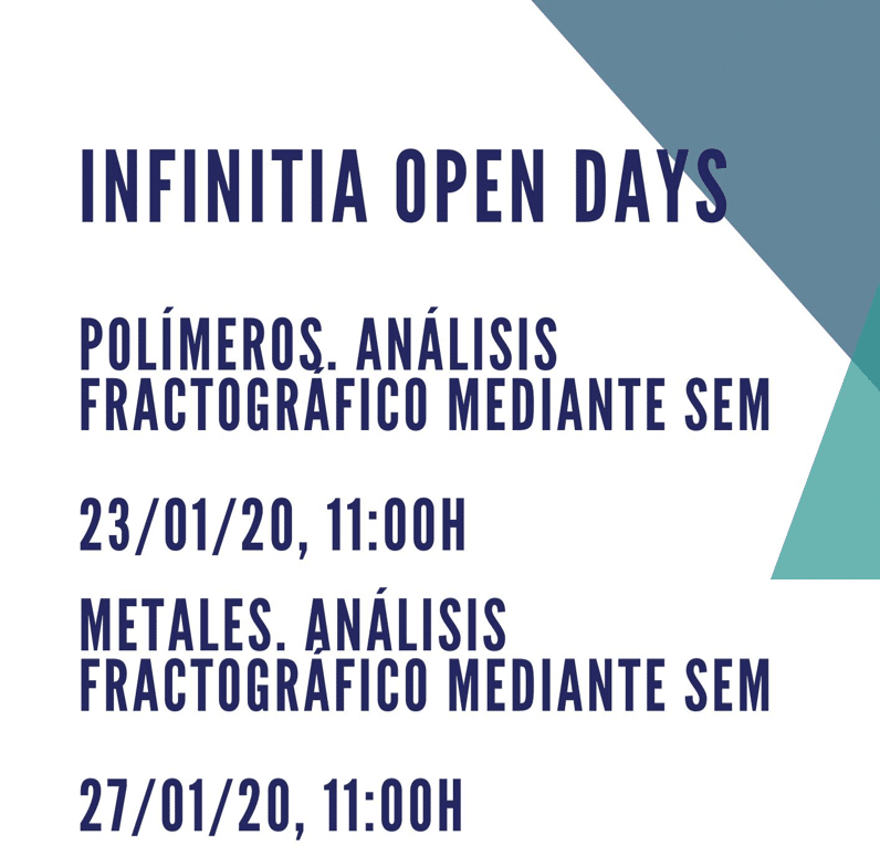 INFINITIA OPEN DAYS. ANÁLISIS FRACTOGRÁFICO MEDIANTE SEM DE POLÍMEROS/METALES