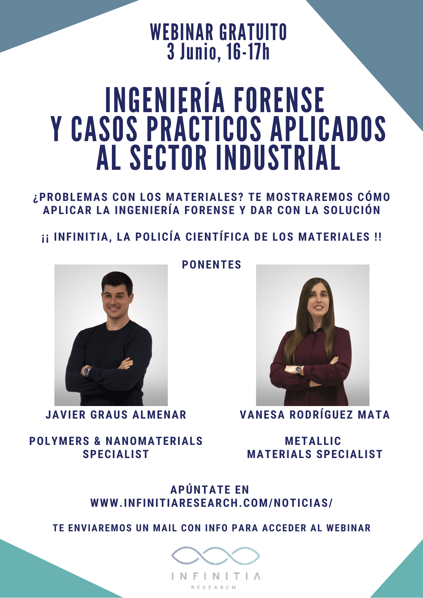 Webinar. Ingeniería forense y casos prácticos aplicados al sector industrial Cartel del webinar sobre ingeniería forense y casos prácticos aplicados al sector industrial