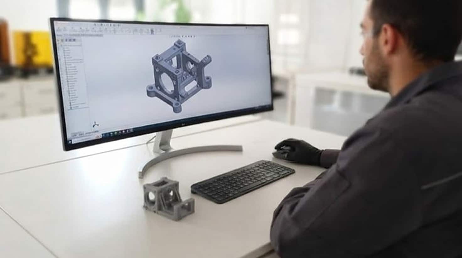 Development and manufacture of a functional physical prototype to attract investors 3D CAD design for the mechanical development of the functional physical prototype