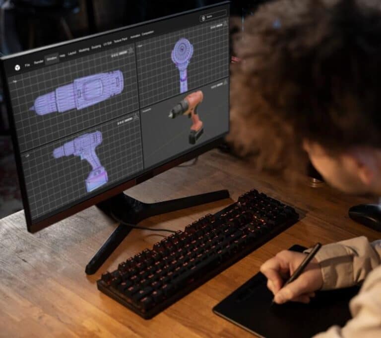 3D design and modeling using CAD