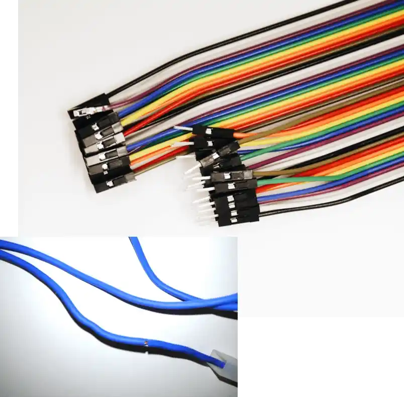 Detección de fallos en cables eléctricos para mejorar su calidad y fiabilidad Cables eléctricos con distintos aislamientos utilizados para análisis de defectos y comparativa de materiales