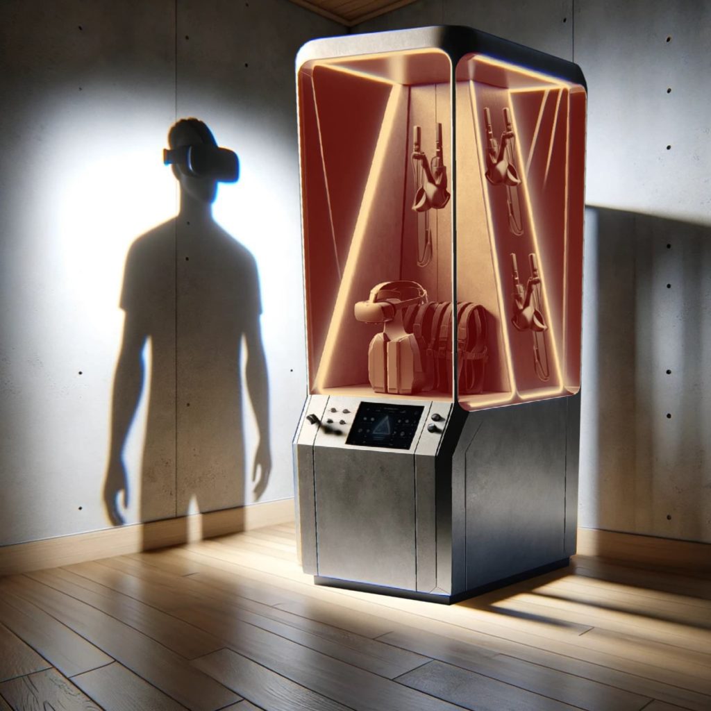 Concept device developed through prototyping and industrial design for innovative products