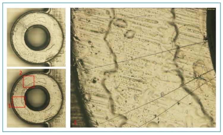 Failure Analysis of Lighting Components with Structural Stresses