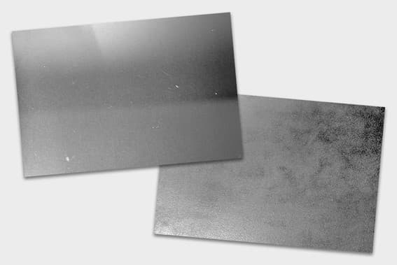 Corrosion resistance comparison for selecting the optimum surface finish