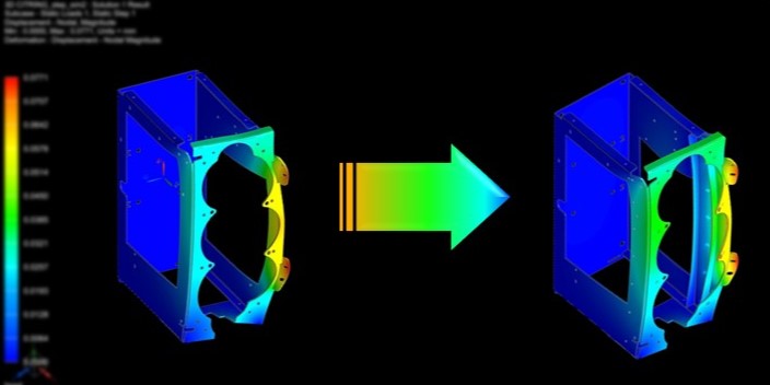 Mechanical Design Improvement of New Products through Simulation