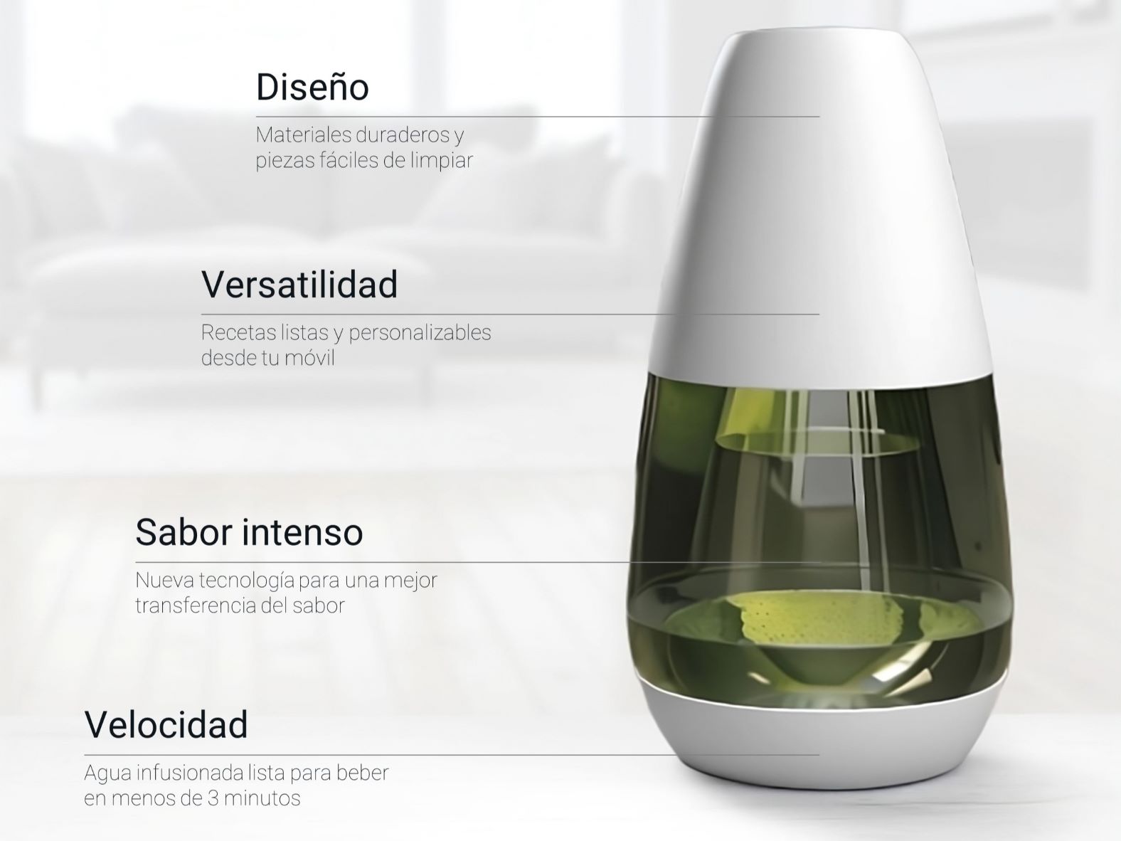 Diseño y desarrollo de un nuevo dispositivo para preparar infusiones