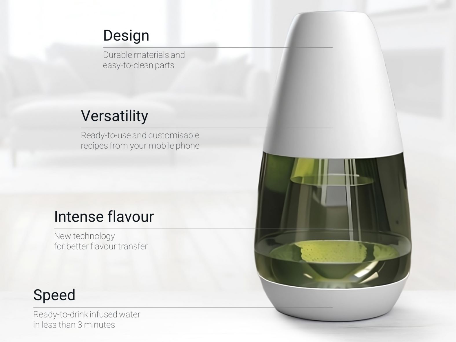 Design and development of a new device for preparing infusions