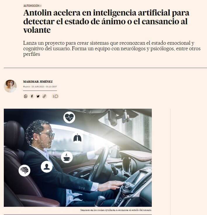 Infinitia en los medios