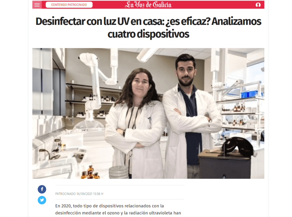 Infinitia en los medios