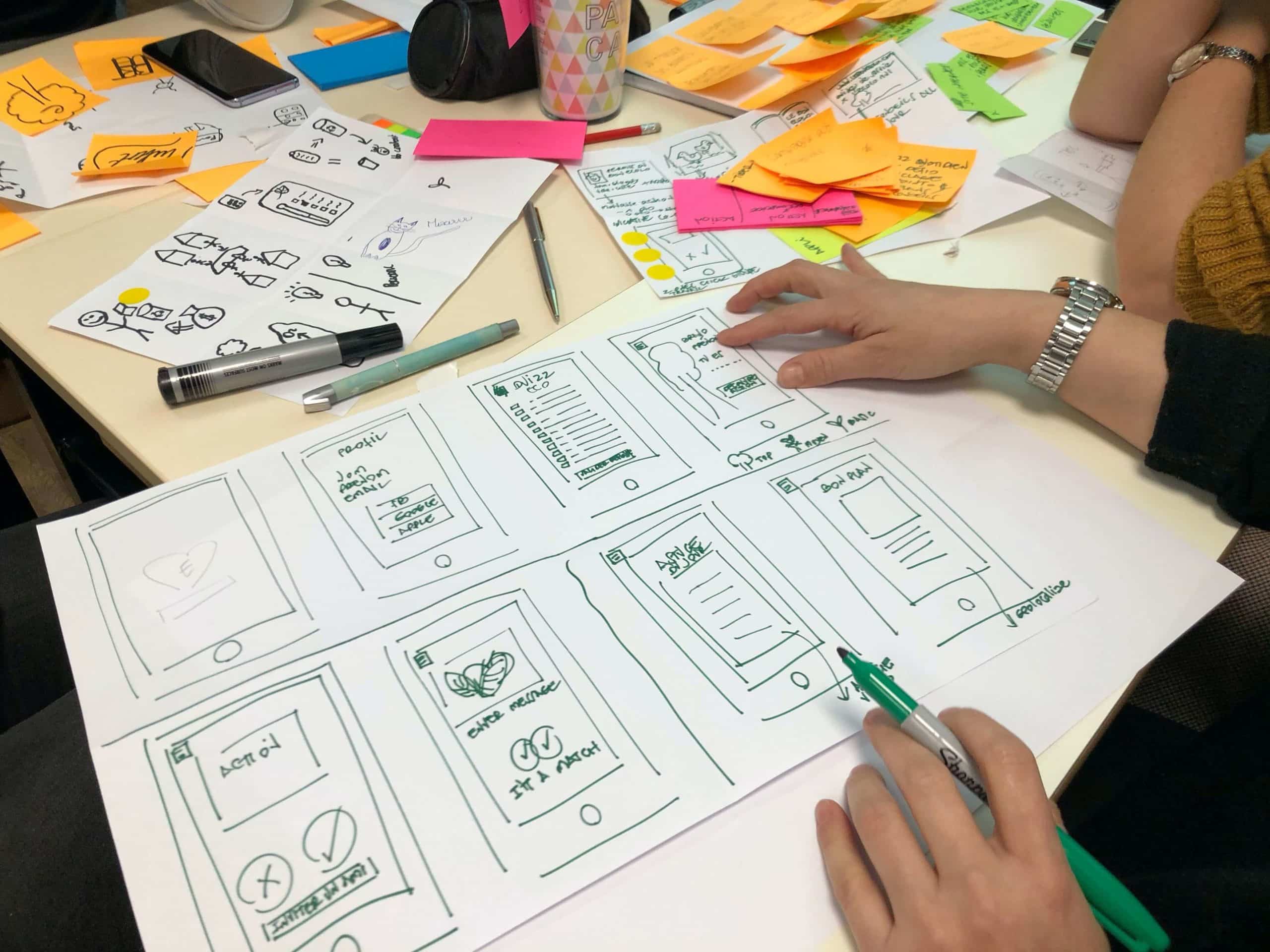 Diseño de una aplicación para la gestión y compras de comidas diarias mediante Design Thinking