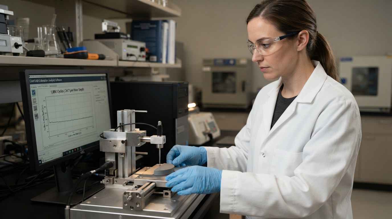 Mejora de producto en bienes de consumo: durabilidad y sostenibilidad Ensayo de durabilidad de un producto de consumo en el laboratorio