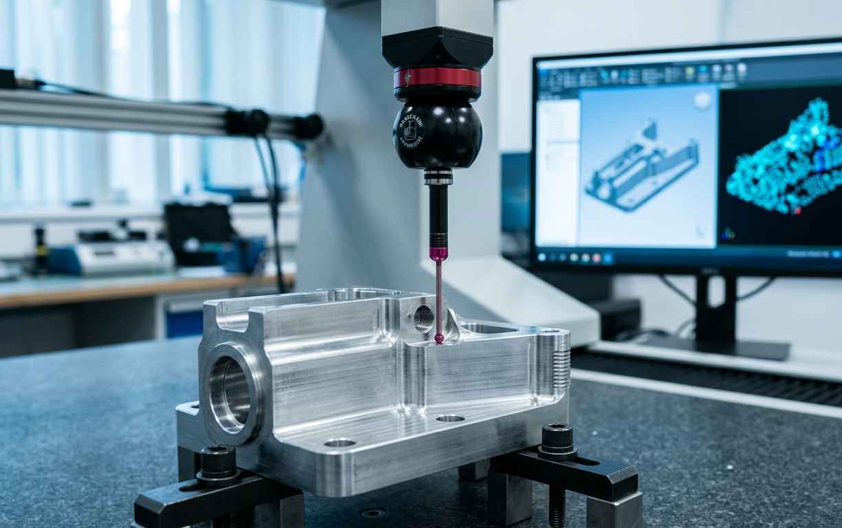 Ingeniería inversa de un componente descatalogado: cómo reproducirlo con garantías Ingeniero escaneando en 3D un componente descatalogado para su ingeniería inversa