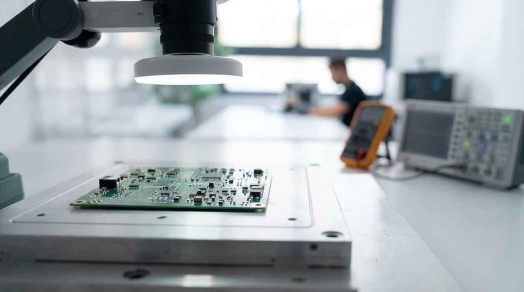 Dimensional verification of PCBs to validate drawing dimensions and ensure their conformity Dimensional report with the measured dimensions of the PCB against the nominal values of the drawing