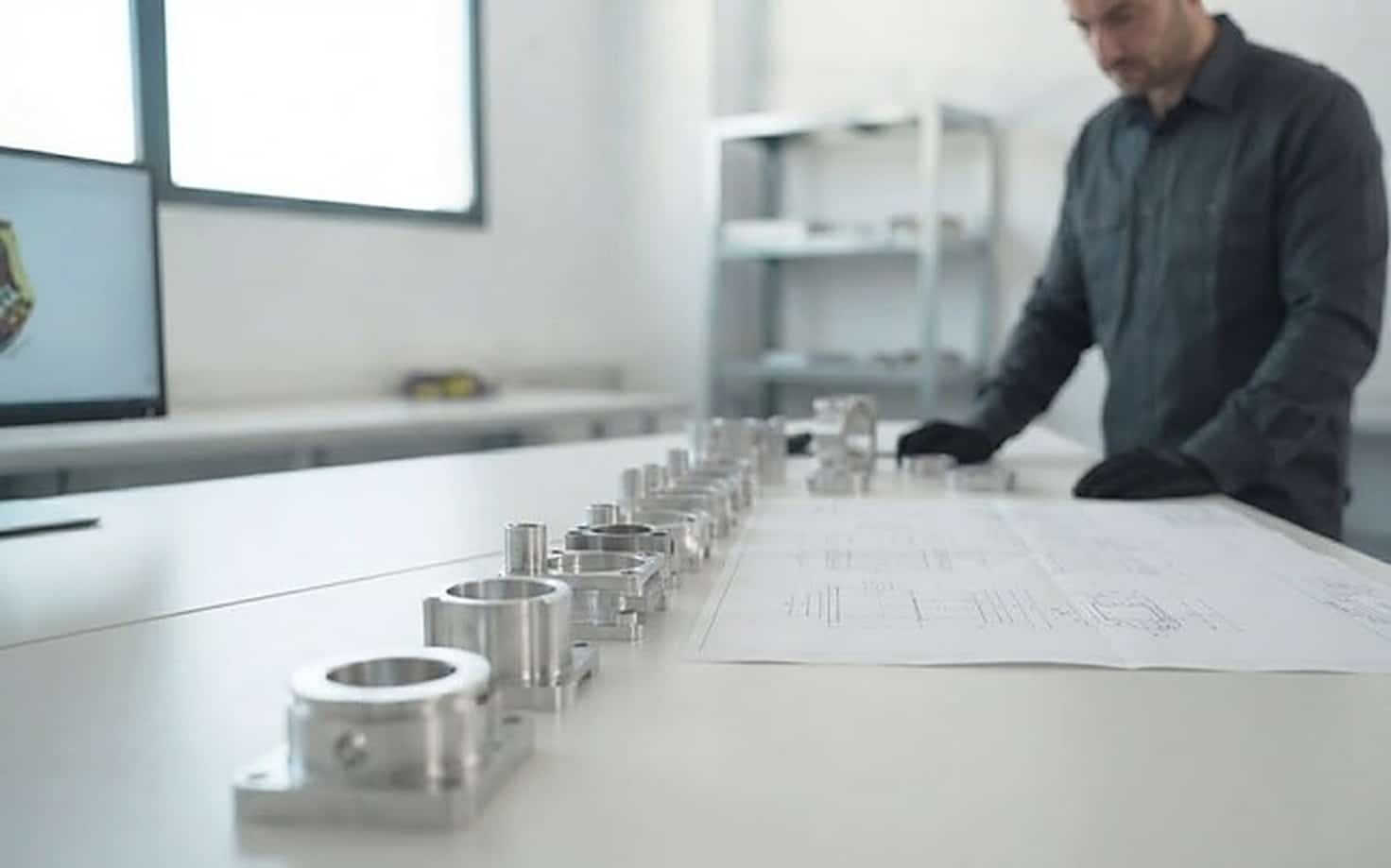 Ingeniería inversa de piezas para fabricar repuestos sin planos originales Planos 2D acotados de las piezas para fabricar los repuestos