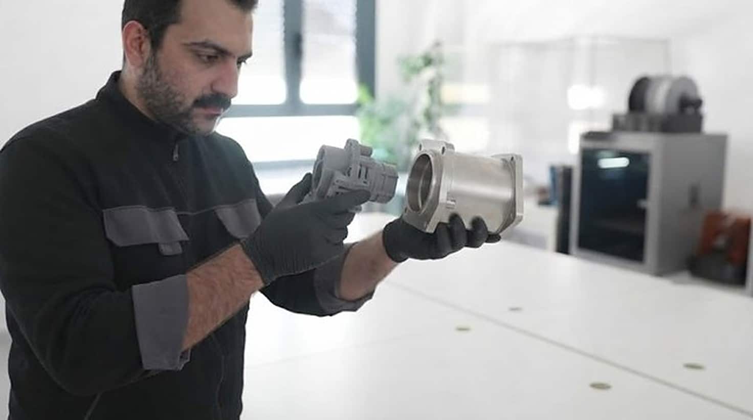 Prototipo funcional del acople fabricado por fabricación aditiva